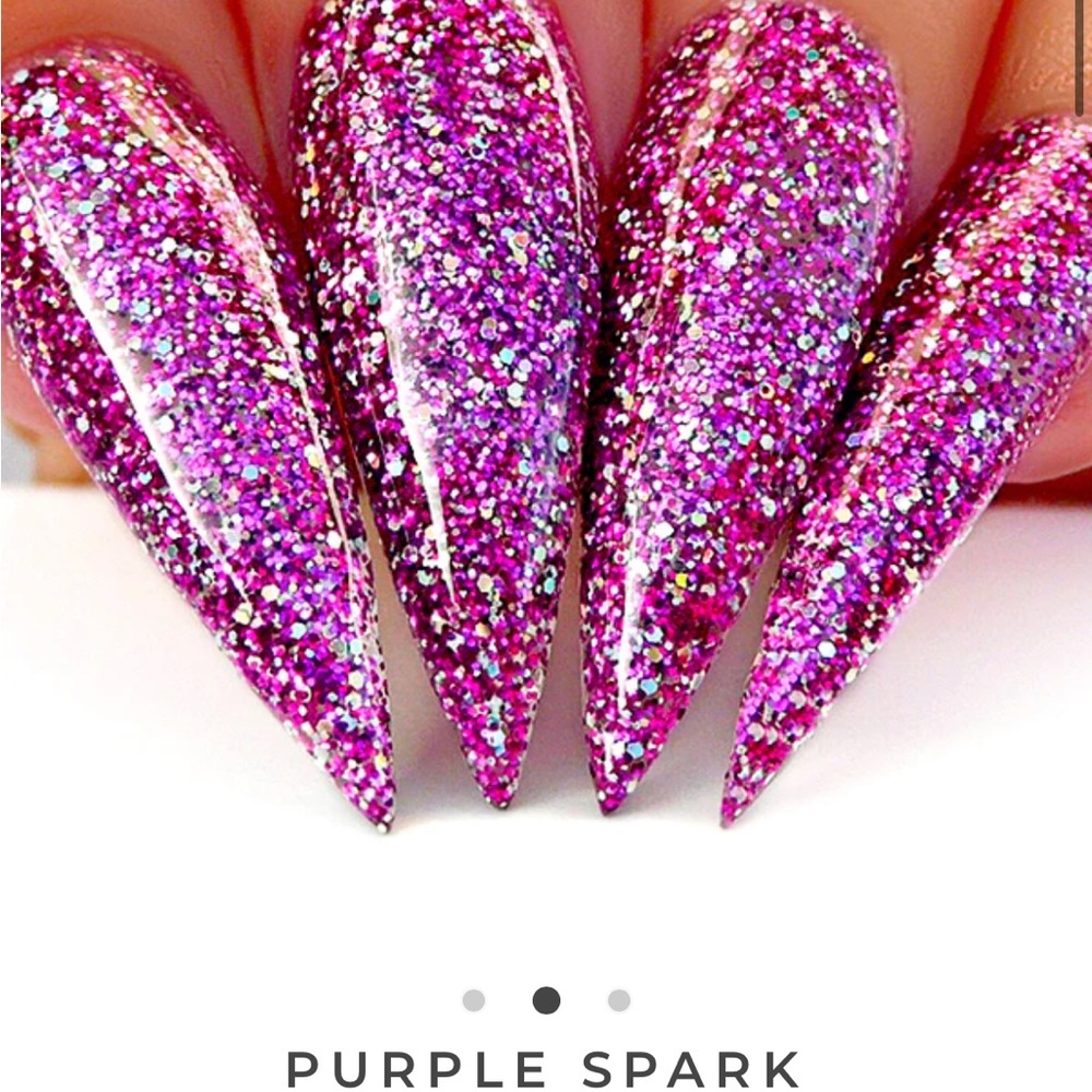 Kiara Sky Dip Powder Purple Spark
